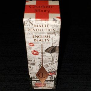 Charlotte Tilbury Matte Revolution Lipstick in ENGLISH BEAUTY Limited Ed BNIB